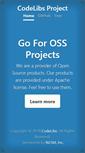 Mobile Screenshot of codelibs.org